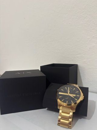 Reloj Armani Exchange Dorado y Negro