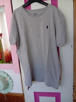 Camiseta Polo Ralph Lauren Gris Talla XL