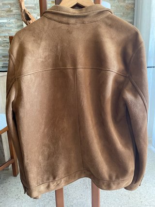 Chaqueta de hombre color marrón