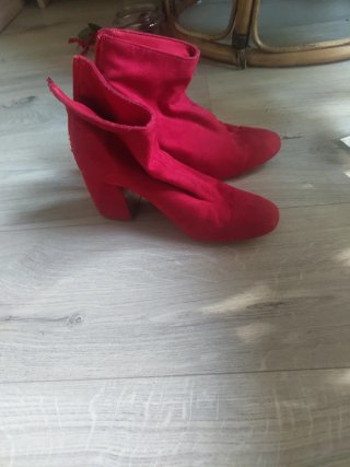 Botines Rojos Talla 37