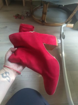 Botines Rojos Talla 37