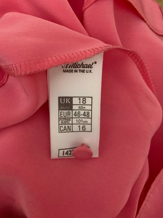 Blusa Rosa Talla 46-48