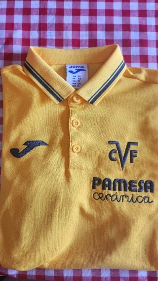 Polo Villarreal CF Joma Talla XS Amarillo