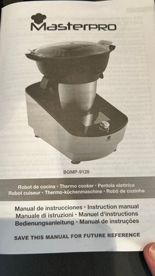 Robot Cocina MasterPRO BGMP-9128