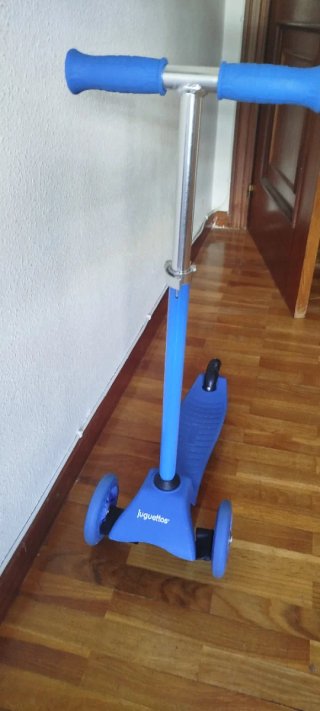 Patinete Infantil Juguettos Azul