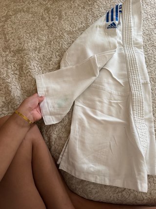Traje artes marciales Adidas blanco