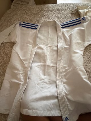 Traje artes marciales Adidas blanco