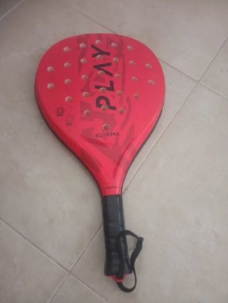 Raqueta Padel Kuikma Play Niños nueva usada 1 vez