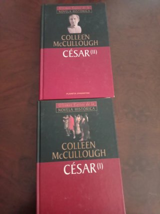 Libros Cesar I y II, novela histórica