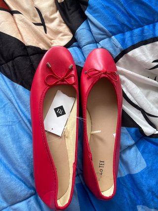 Bailarinas Rojas TEX Talla 40