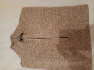 Jersey XXL beige/marrón sin etiquetas