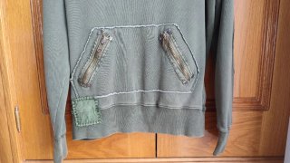 Sudadera con capucha Free Base verde