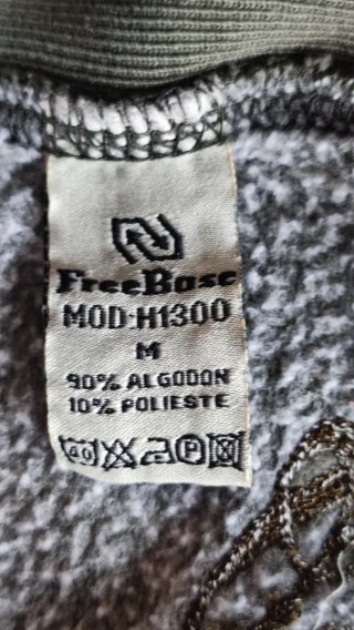Sudadera con capucha Free Base verde