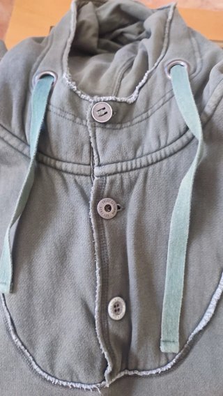 Sudadera con capucha Free Base verde