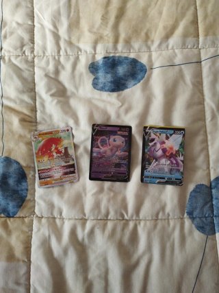 Pack Cartas Pokémon V Decidueye, Mew, Palkia