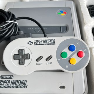 Console SNES Super Nintendo Super Mario World