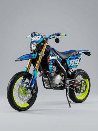 RIEJU MRT Supermotard Azul