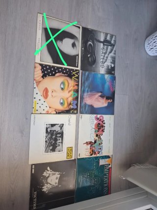 Lote 8 Vinilos Rock y Pop