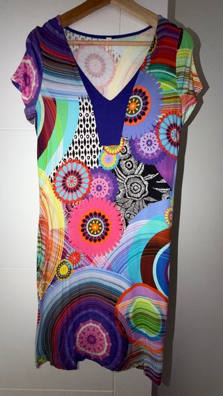 Vestido Estampado Multicolor