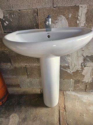 Lavabo Roca Porcelana Blanco