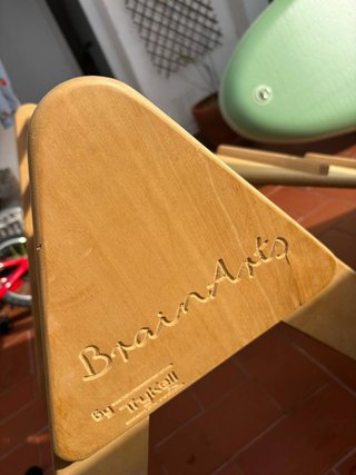 Triángulo Pikler PLEGABLE con RAMPA de Madera