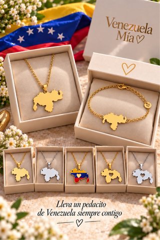 Colgantes y pulseras de Venezuela