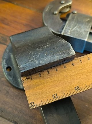 Antiguo tornillo de banco inglés Principios s.XX