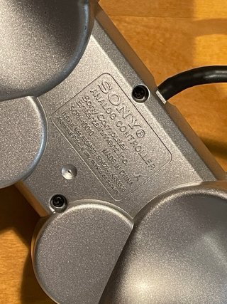 Mando Original PS2 DualShock 2 Plata