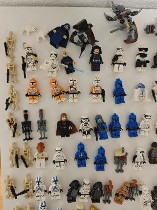 Lote Lego Star Wars Minifiguras