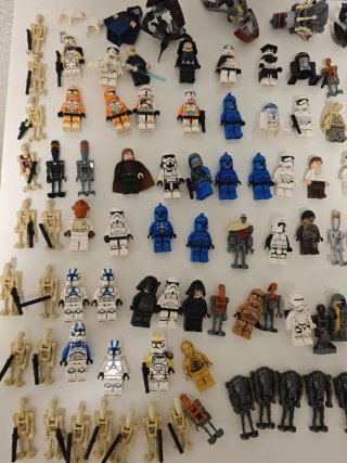 Lote Lego Star Wars Minifiguras
