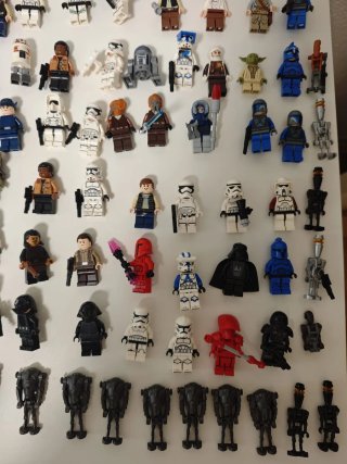 Lote Lego Star Wars Minifiguras