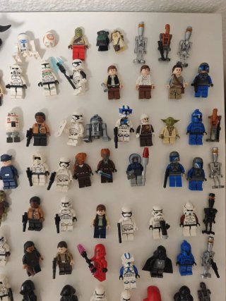 Lote Lego Star Wars Minifiguras