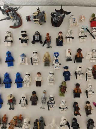 Lote Lego Star Wars Minifiguras