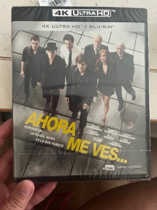 Ahora me ves... 4K UHD + Blu-ray Precintada