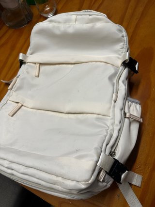 Mochila Grande Gym Beige
