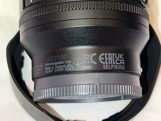 Sony FE PZ 16-35mm f4 G come nuovo