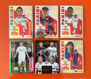 Lote de 6 Cromos Panini