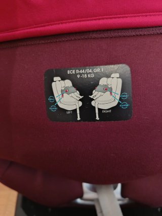 Silla de coche Cybex con isofix