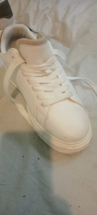 Botines Zara Beige y Blanco