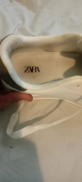Botines Zara Beige y Blanco