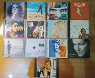 Lote 13 CDs Pop/Rock Español