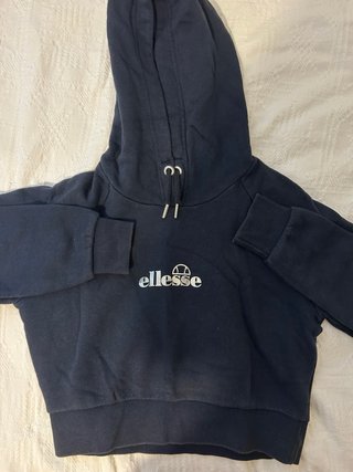 Sudadera corta Ellesse Azul Marino