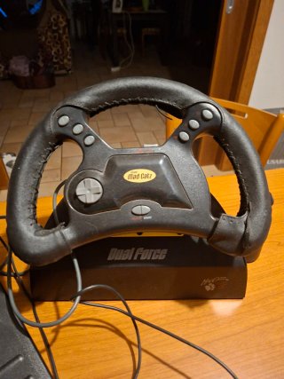 Volante Mad Catz Dual Force PS2