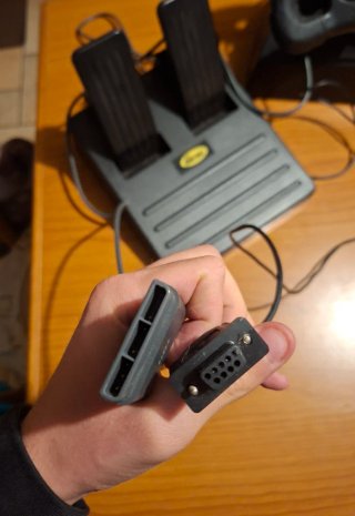 Volante Mad Catz Dual Force PS2