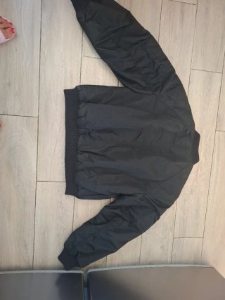 Giubbotto bomber Zara taglia 11-12 nero