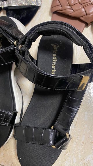 lote de zapatos y sandalias de mujer!