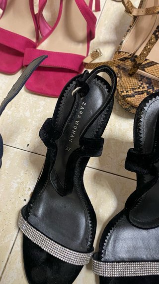 lote de zapatos y sandalias de mujer!