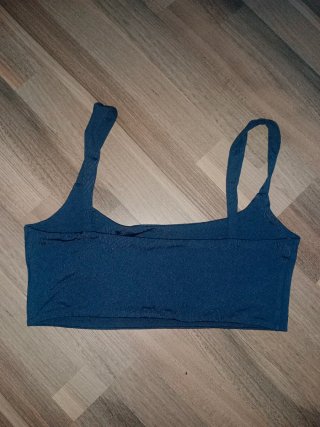 Top azul talla L