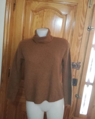 Jersey de lana marrón Talla XS_S