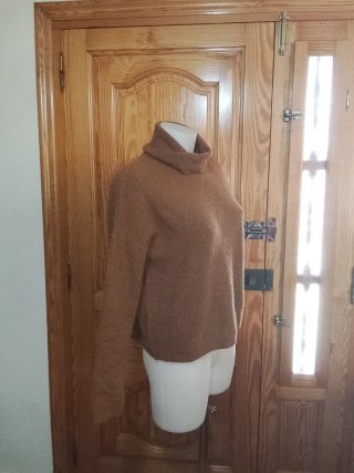 Jersey de lana marrón Talla XS_S